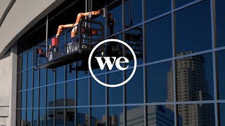 Skyline Robotics Revolutionizing Window Cleaning  WeWork [upl. by Johnstone]