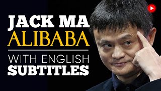 ENGLISH SPEECH  JACK MA We Never Give Up English Subtitles [upl. by Olcott]