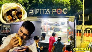 Pita poc Besant Nagar Street Food [upl. by Weisberg]