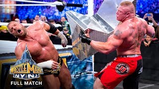 FULL MATCH  Triple H vs Brock Lesnar – No Holds Barred Match WrestleMania 29 [upl. by Jammie]