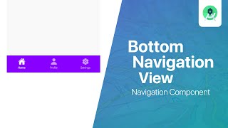 BottomNavigationView with Navigation Component  Android Studio Tutorial [upl. by Aisela727]