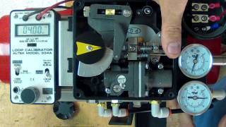 Calibrating an EPR 1000 Series Positioner [upl. by Ecinue]