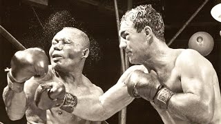 Rocky Marciano vs Jersey Joe Walcott 1  Highlights The Ring Fight of the Year [upl. by Itsym]