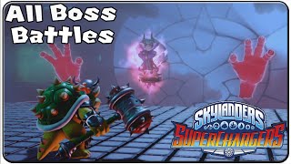 Skylanders Superchargers All Bosses [upl. by Annuahs]