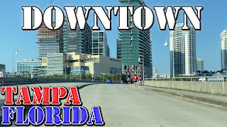 Tampa  Florida  4K Downtown Drive [upl. by Kylynn]