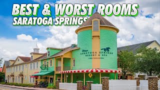 Best amp Worst Rooms at Disneys Saratoga Springs Resort amp Spa [upl. by Ragde462]