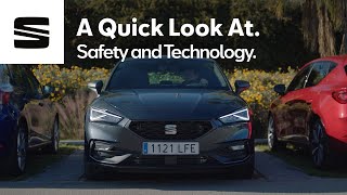 Discover the SEAT Leon Safety features  SEAT [upl. by Kuth]