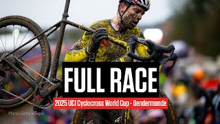 FULL RACE 2025 UCI Cyclocross World Cup  Dendermonde [upl. by Ennayt]