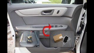 How To Replace Master Window Switch 2015 Chevy Traverse [upl. by Stutman]