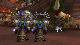 WOW MoP Dual Boxing Shamans with Hotkeynet [upl. by Rose463]