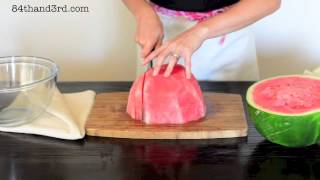 How To Cut Watermelon  A simple yet brilliant technique [upl. by Lessard]