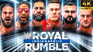 30 Mens Royal Rumble Match  WWE 2K24 Gameplay [upl. by Oranneg]