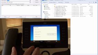 Cisco Phone Firmware Upgrade Without CUCM [upl. by Maxie]