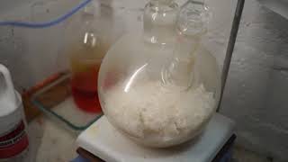 Making nitric acid for gold and silver refining [upl. by Rustice]