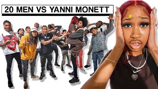 20 MEN VS 1 YOUTUBER  ​⁠Yanni Monett [upl. by Novej]