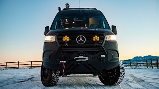 FULL VAN TOUR  Mercedes Sprinter 170 Extended 4x4 [upl. by Fawna]