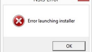 حل مشكلة NSIS Error Error Launching installer [upl. by Whitnell921]