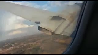 VIDEO Final moments of fatal plane crash caught on camera by passenger [upl. by Alessig]