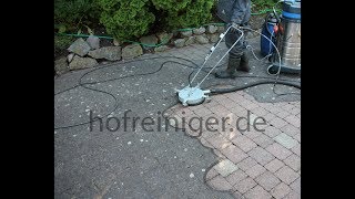 Hofreinigung Terrassenreinigung Steinreinigung [upl. by Godding302]