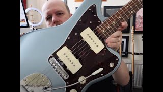 Fender Vintera 60s Jazzmaster in Ice Blue Metallic  Demo amp Review [upl. by Zwart]