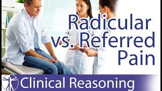 Lumbar Radicular Pain vs Referred Pain [upl. by Odette]