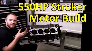 500hp 351W Stroker Build [upl. by Attennaj]