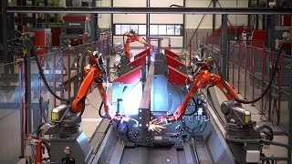 Voortman  The Fabricator  Fully automatic assembling and welding [upl. by Lothair215]