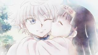 alluka kissing killua on the cheek [upl. by Negrom427]