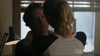 Betty and Jughead Kiss  Riverdale 3x02 [upl. by Wylde]