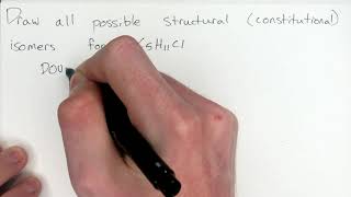 How to Draw Structural Isomers Constitutional Isomers [upl. by Ibmat]