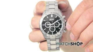 Watch Shop  Hugo Boss  Mens Chronograph Watch 1512965 [upl. by Manfred28]