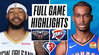 PELICANS at THUNDER  FULL GAME HIGHLIGHTS  December 15 2021 [upl. by Baryram666]