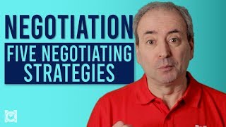 Five Basic Negotiating Strategies  Key Concepts in Negotiation [upl. by Rabaj731]