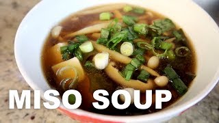 Healing miso soup  Easy vegan cooking [upl. by Trista]