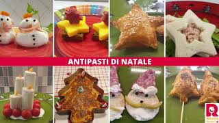 Antipasti sfiziosi di Natale rapidi e veloci 🎄🎅 [upl. by Haroved]