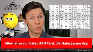 Flatex iTAN Card Alternative FlatexSecureApp zur Freigabe von Transaktionen [upl. by Ocirred]