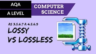 AQA ALevel Lossy vs lossless [upl. by Sheedy750]