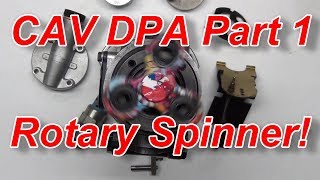 How a Diesel Injector Pump works CAV DPA Build Part 1 [upl. by Anaytat201]