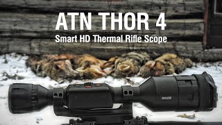 Thermal Scope ThOR 4  Pierce The Night With ATN [upl. by Aruasor820]