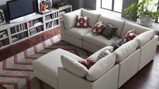 The Beckham Sectional Sofa by Bassett Furniture [upl. by Annalee]