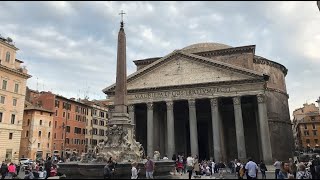 A Historical Tour of Romes Pantheon [upl. by Worl355]