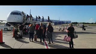 Boarding At Aguadilla Puerto Rico Airport [upl. by Niboc]