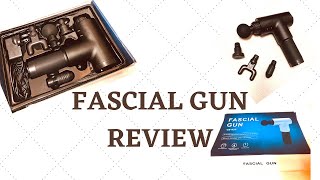 Fascial Gun Review [upl. by Anorahs]