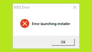 How To Fix NSIS  Error Launching Installer Error Windows 10  8  7 [upl. by Airotcivairam809]