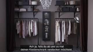 IKEA Offener Kleiderschrank für Modefans [upl. by Alemak]