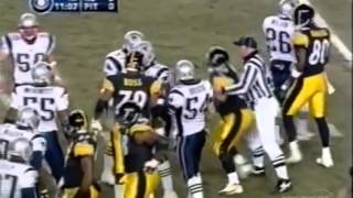 AFC Championship Game 2004 Patriots vs Steelers [upl. by Scheider]