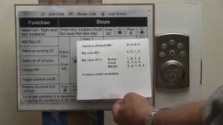 Programming Kwikset Powerbolt2 Powerbolt 2 electronic lock set combination [upl. by Malsi]