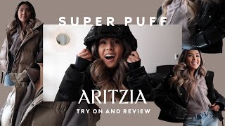 Aritzia Super Puff  Tryon amp Review [upl. by Lleuqram]