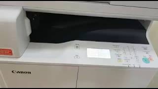 How to take copy Xerox A4 to A3 and A3 to A4 in Canon 2004N Printer machine [upl. by Oswell]