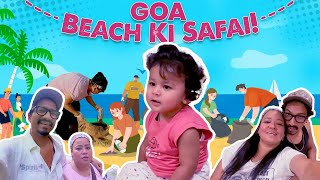 Goa Beach Ki Safai  Bharti Singh  Haarsh Limbachiyaa [upl. by Enyledam625]